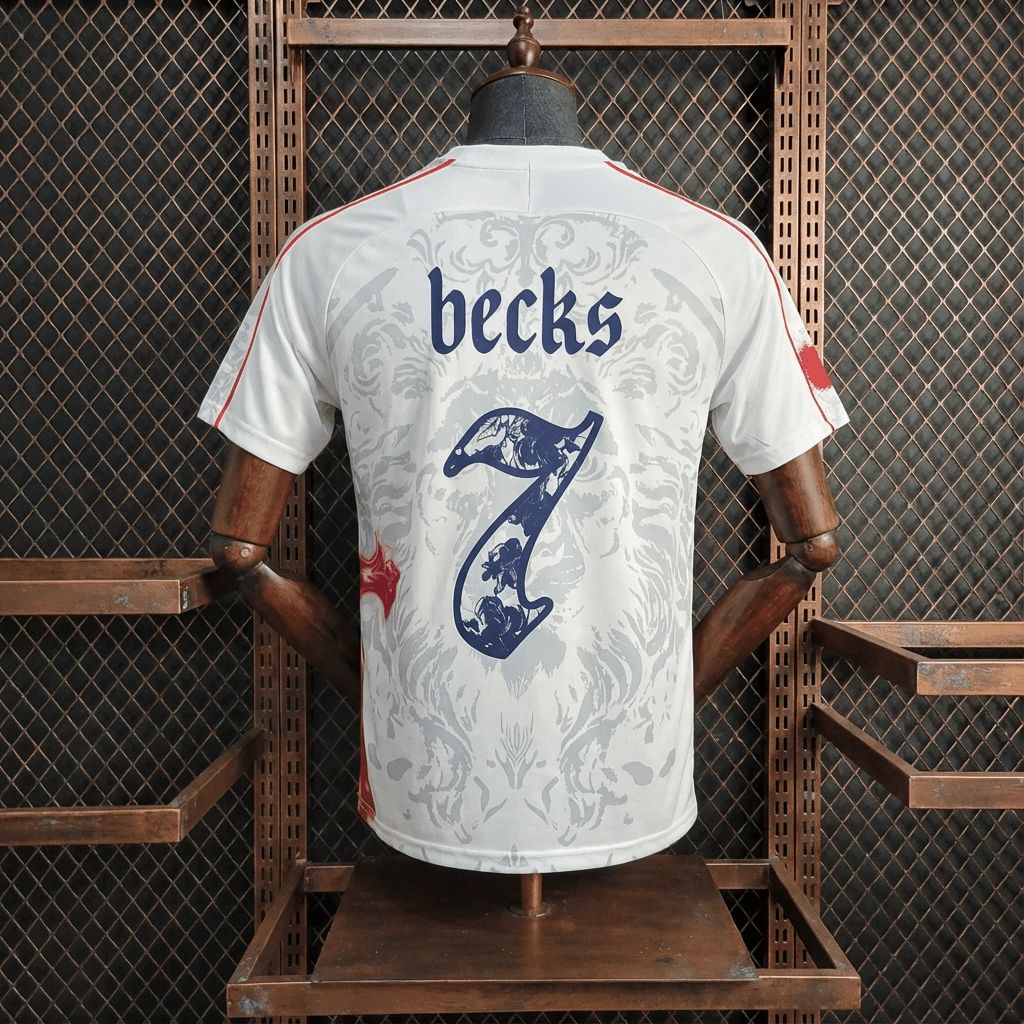 2026 England Special Edition Becks#7 Jersey Fan Version