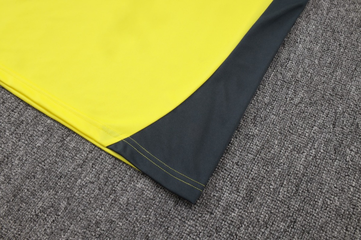 2026 Real Madrid Yellow Training Set Shirt and Shorts