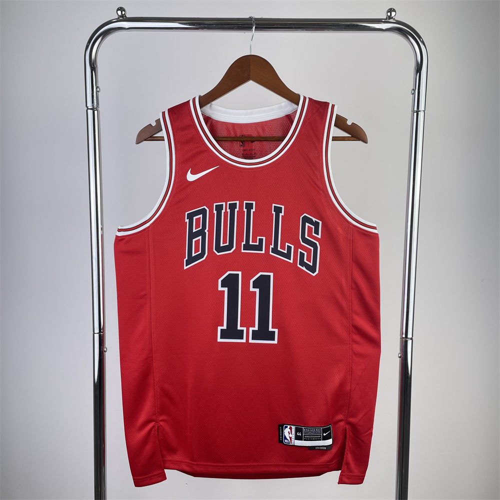 NBA Chicago Bulls DeROZAN#11 2022/23 Red Icon Edition Swingman Jersey S-XXL
