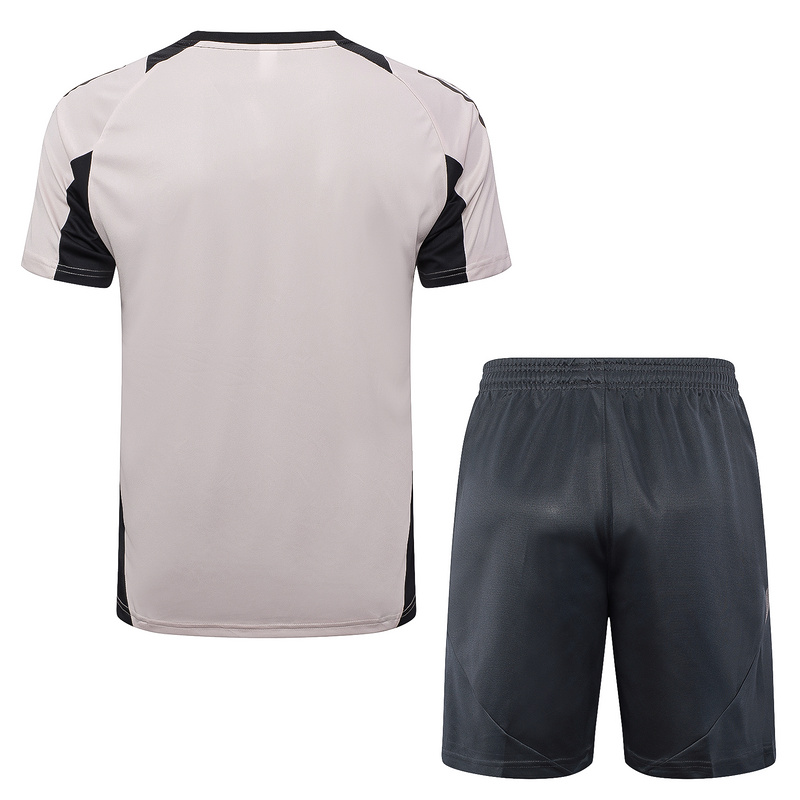 24/25 Real Madrid Light Pink Training Set Shirt and Shorts