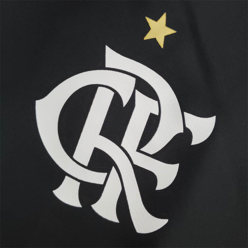 2022 Flamengo Windbreaker Black & White Blue Sport Unifom jersey Sport Unifom