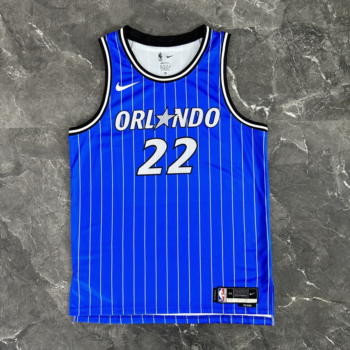 NBA Orlando Magic 2025/26 Round Neck Blue Jersey WAGNER#22