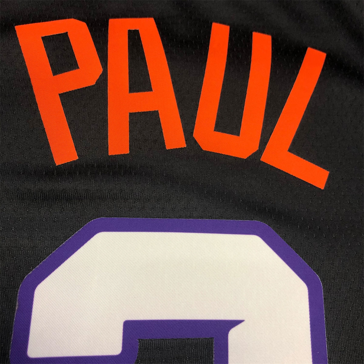 NBA Phoenix Suns Round neck Black jersey PAUL#3 S-XXL