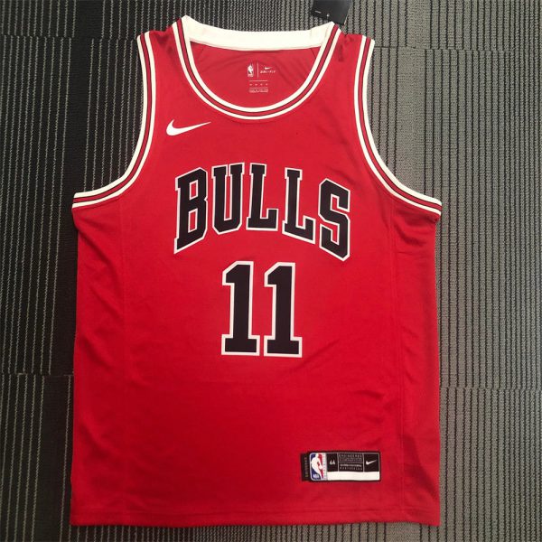 NBA Chicago Bulls Round Neck Red Jersey DeROZAN#11 S-XXL