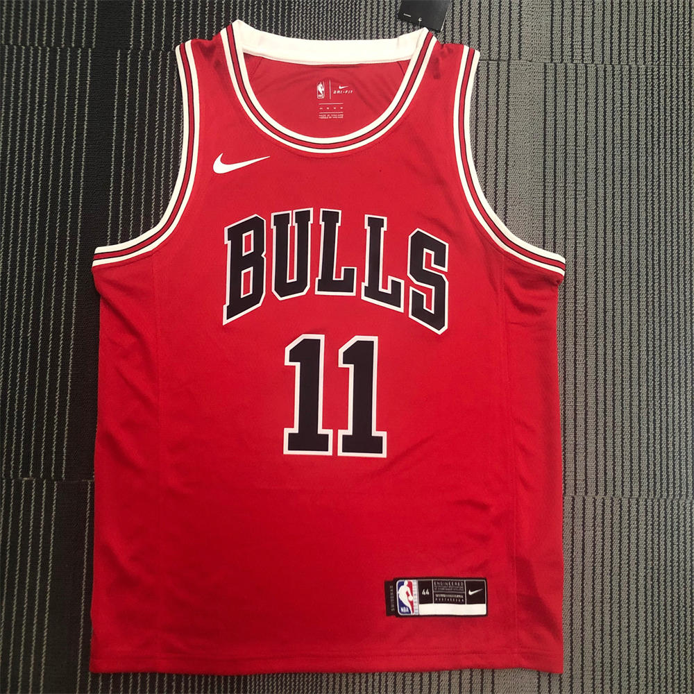 NBA Chicago Bulls Round Neck Red Jersey DeROZAN#11 S-XXL