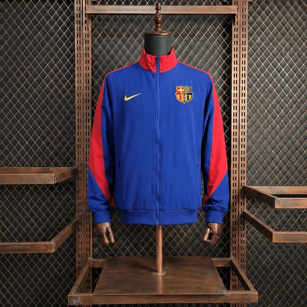 2026 Barcelona Royal Blue Windbreaker Sport Unifom jersey Sport Unifom