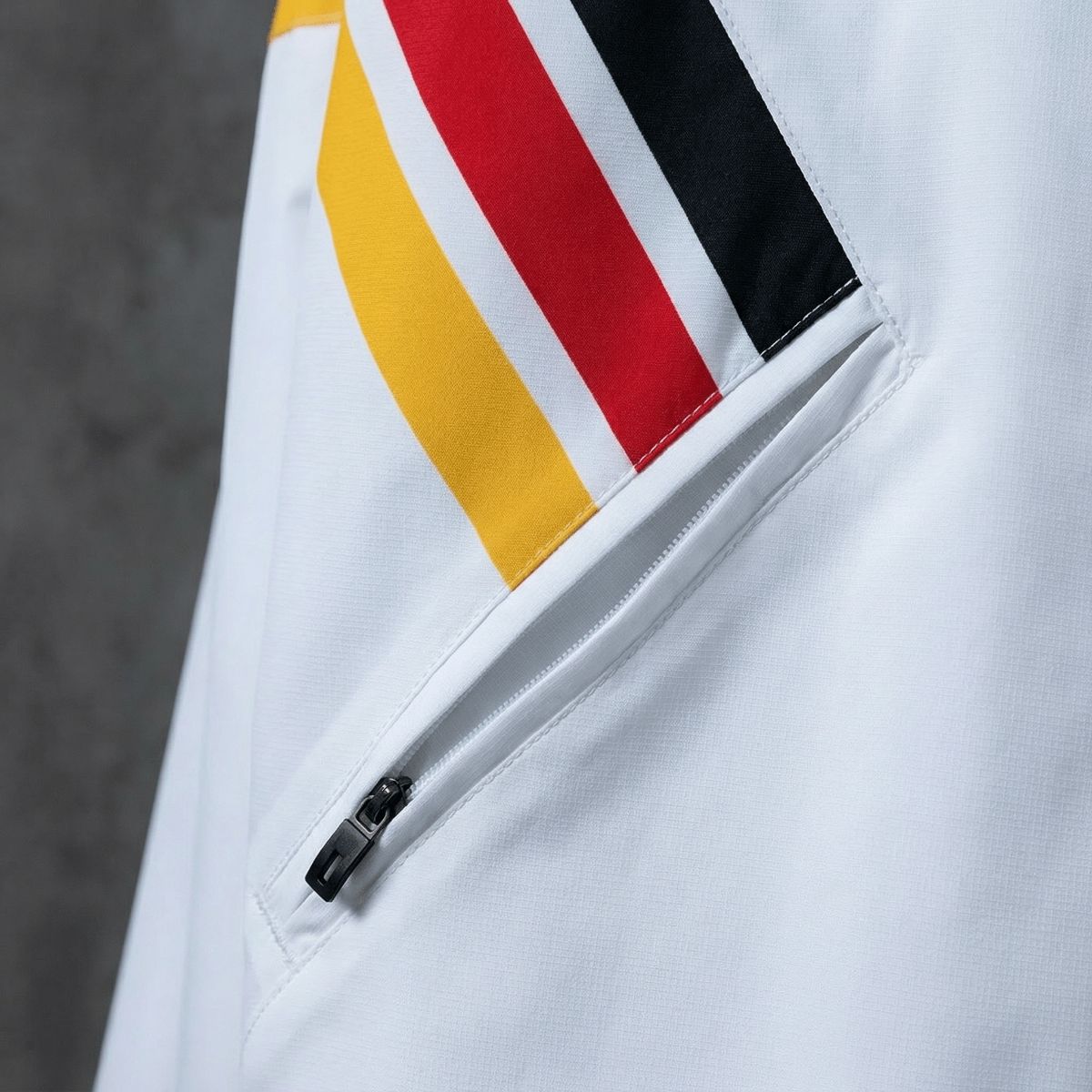 1996 Vintage Style Germany White Windbreaker Sport Unifom jersey Sport Unifom