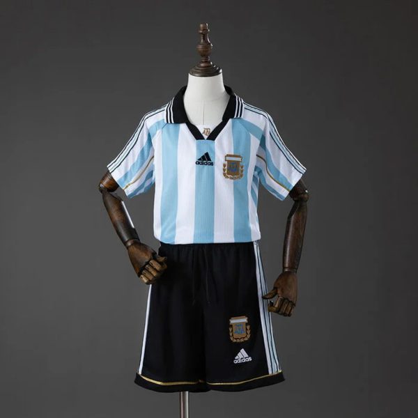 Retro 1998 Argentina Home Kid Kits