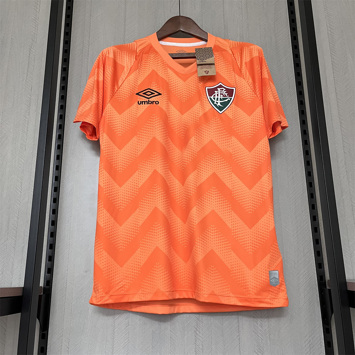 2024/25 Fluminense Goalkeeper Orange jersey Fan Version