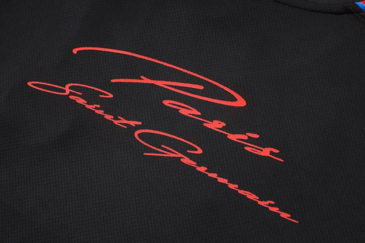 2026 PSG Black Training Set Shirt and Shorts