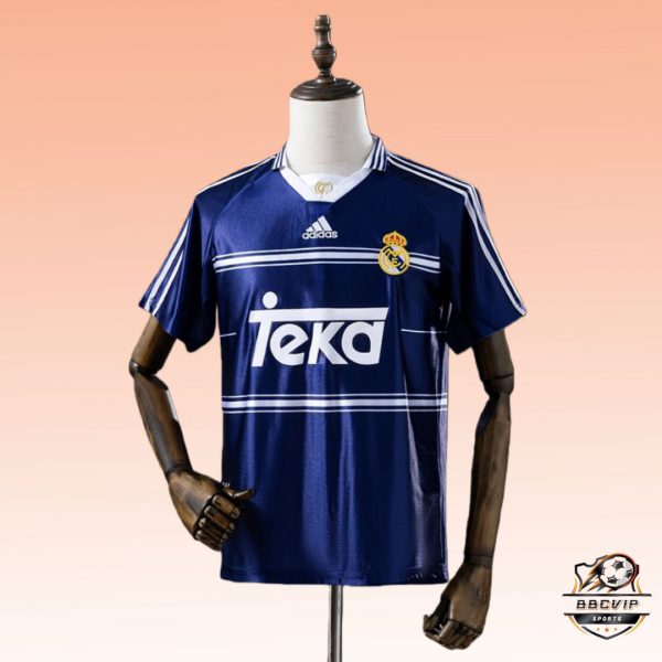 Real Madrid Retro 1998/99 Black jersey Fan Version