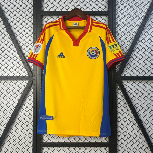 Retro Romania 2000 Home jersey Fan Version