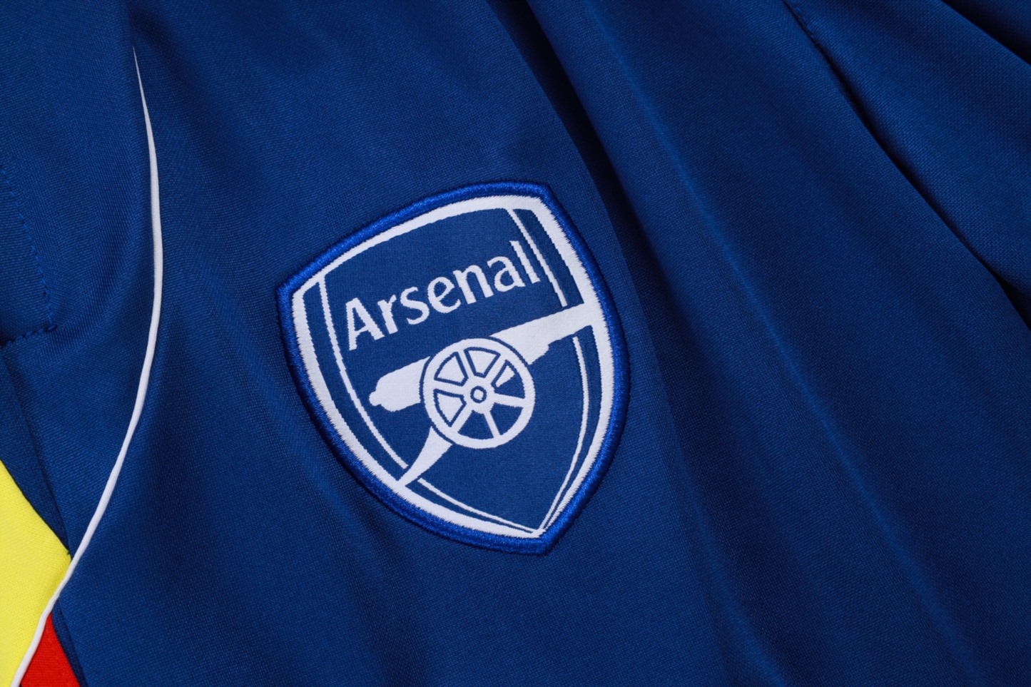 202526 Arsenal blue-yellow Long-sleeved half-pull training kit Football team kit
