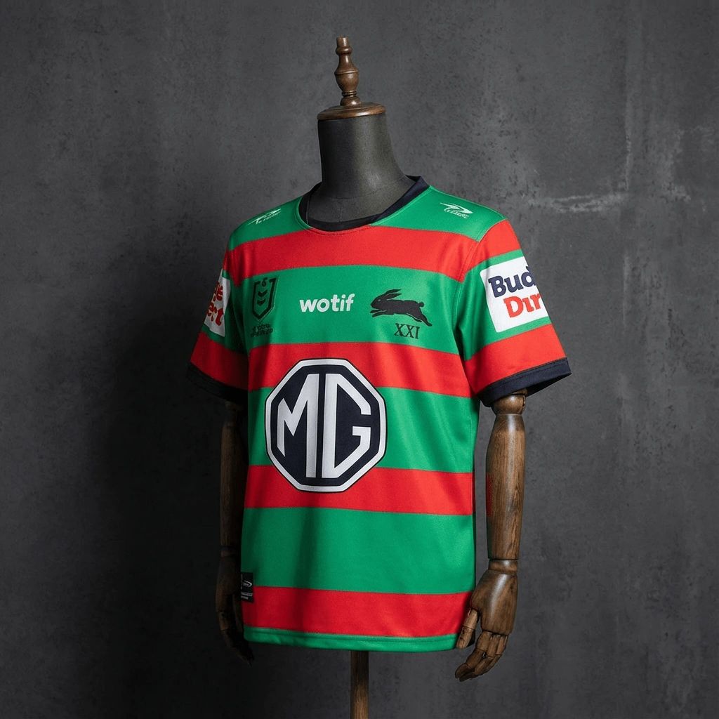 NRL 2025 South Sydney Rabbitohs Home Jersey