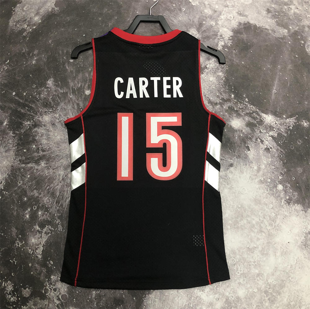 NBA Toronto Raptors V-Neck Purple jersey CARTER#15 S-XXL