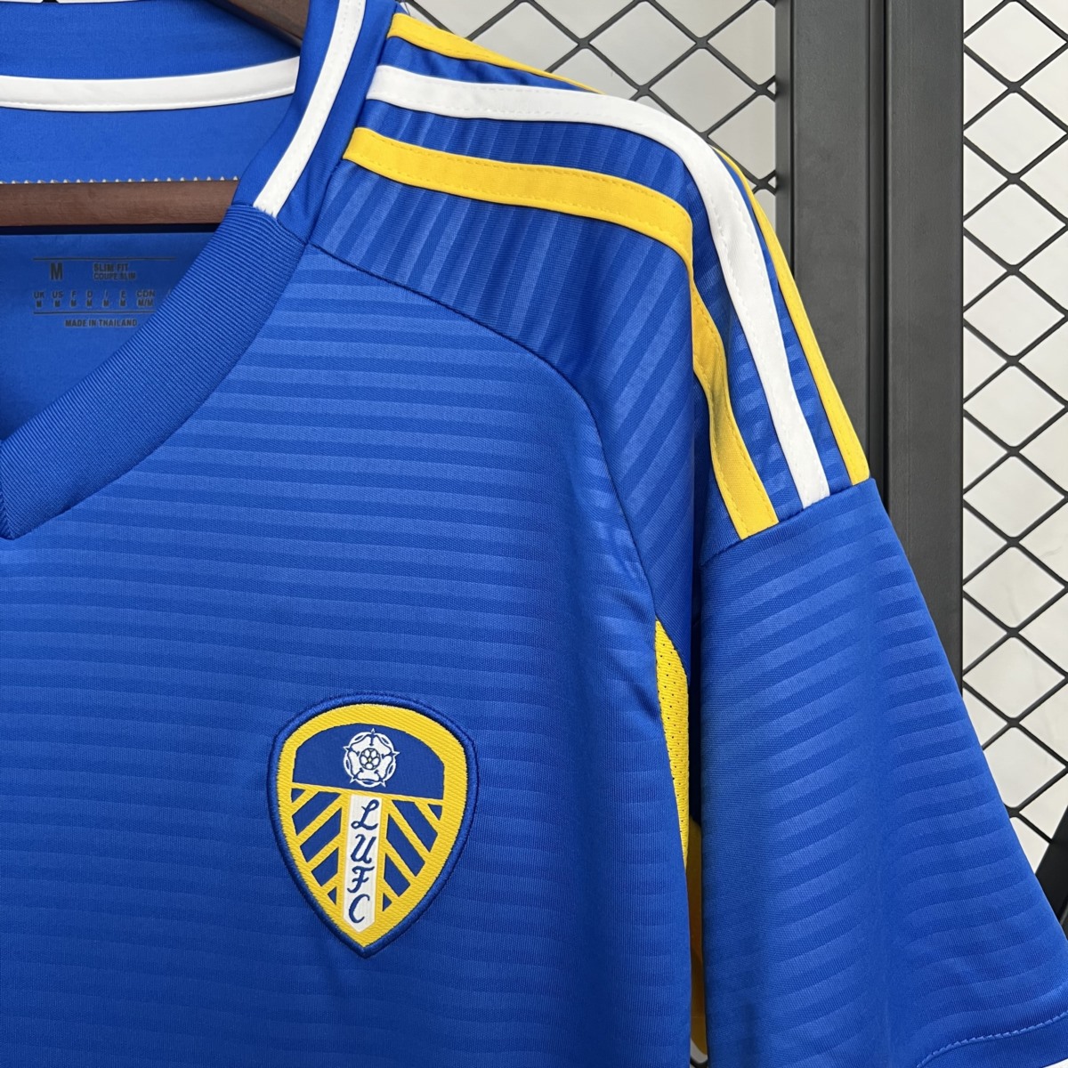 2025/26 Leeds United Away Blue jersey Fan version