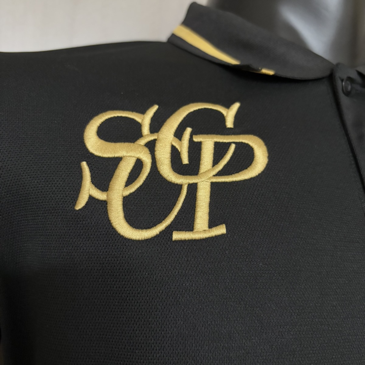 2025/26 Corinthians POLO Black Jersey Fan Version