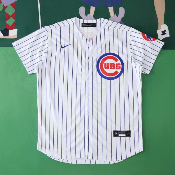 MLB 2025 Chicago Cubs Stripes Jersey CROW-ARMSTRONG #4