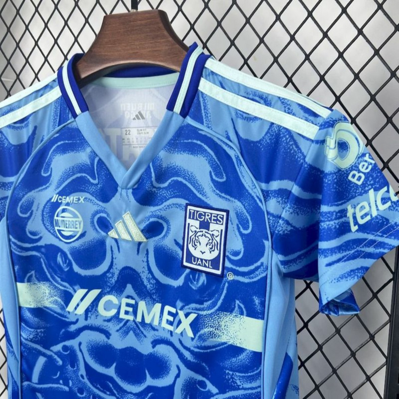2025/26 Tigres UANL Away jersey Kid Kits Size 16-28