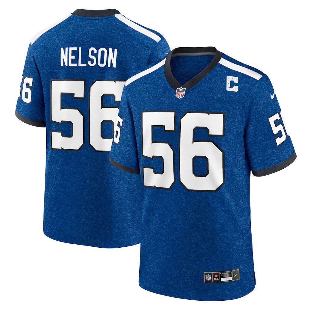 NFL Indianapolis Colts Jeysey NELSON #56