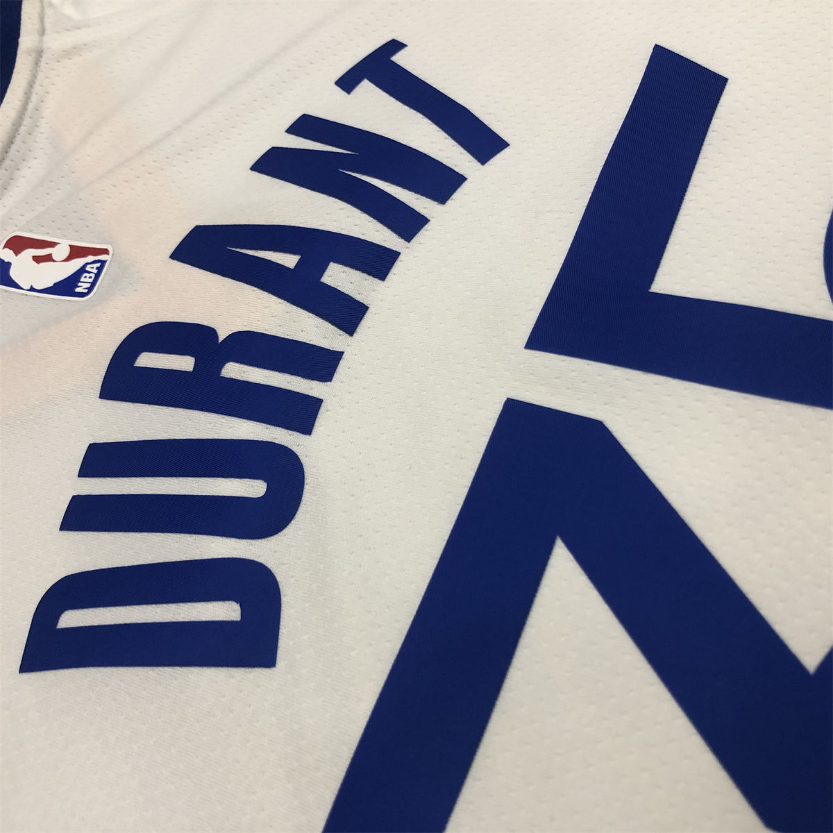 NBA Golden State Warriors V neck White Jersey DURANT#35 S-XXL