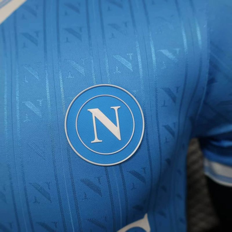 2025/26 Napoli Home Jersey – Player Version (BALIEJIN Mania Edition Fit)