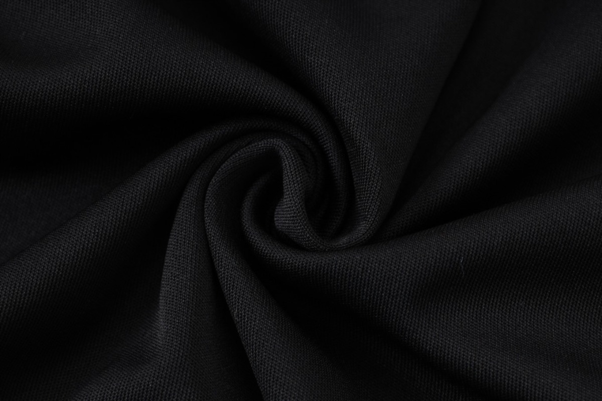 2026 Miami Black Long-sleeved half-pull training kit
