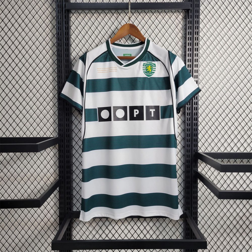 Retro Sporting Lisbon  01/03 Home jersey Fan Version