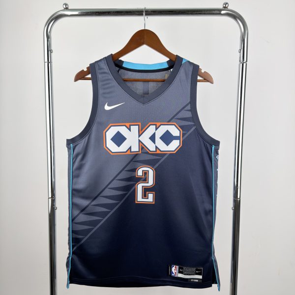 NBA Oklahoma City Thunder 2026 City Edition Jersey GILGEOUS-ALEXANDER#2