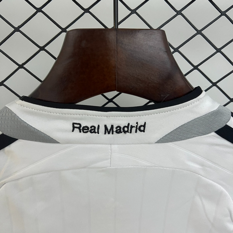 Retro Real Madrid 06/07 Home jersey Kid Kits Size 16-28