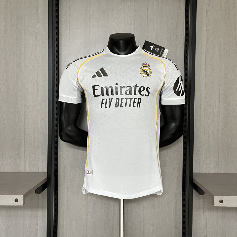 25/26 Real Madrid Home Jersey Player Version
