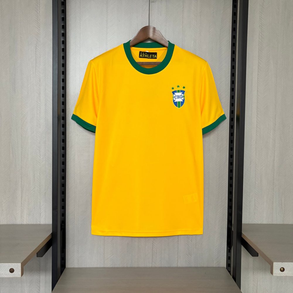 Retro Brazil 1971 Home jersey Fan Version