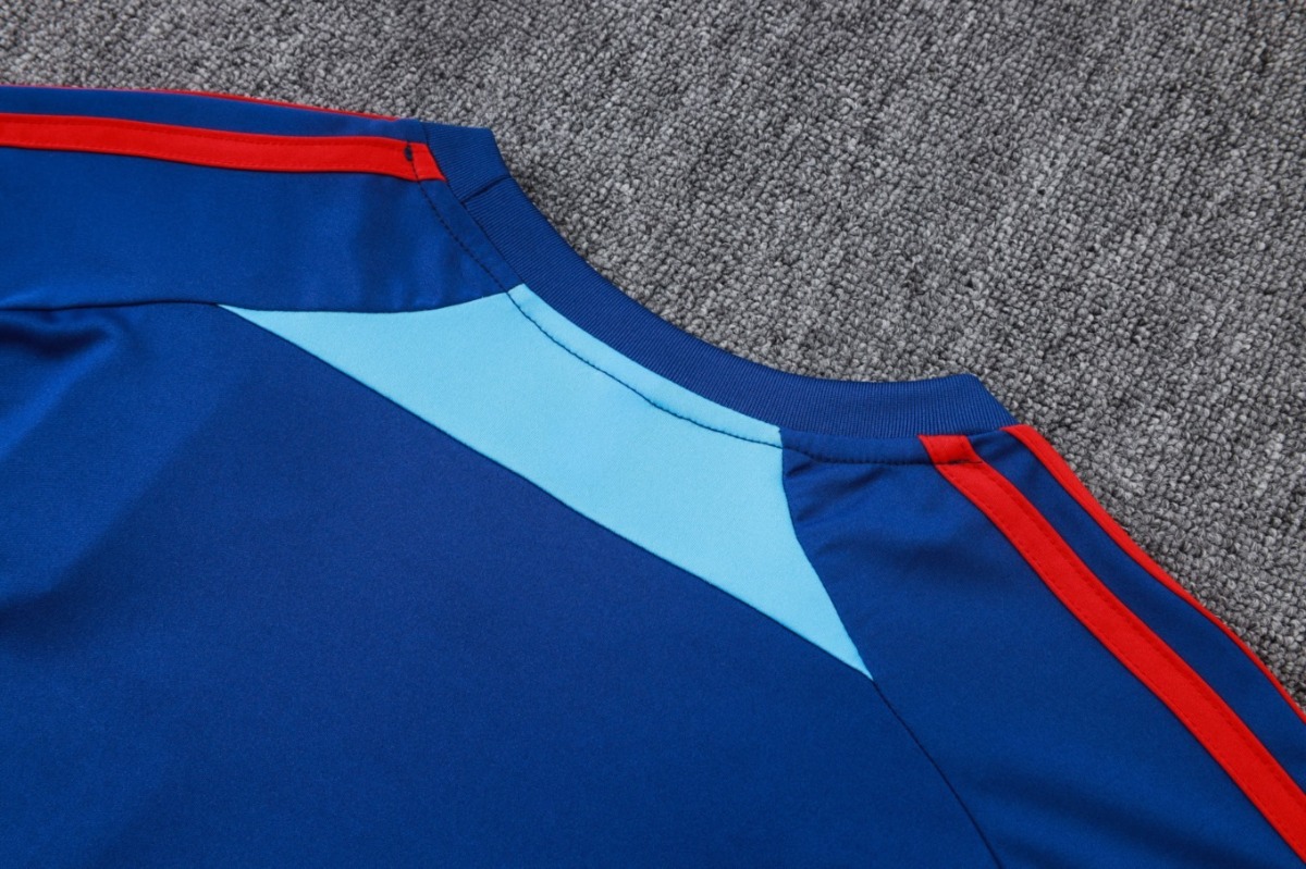 2026 Arsenal Colorful Blue Training Set Shirt and Shorts
