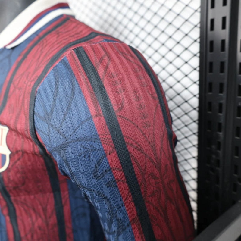 2025/26 Barcelona Special Edition Long Sleeve Jersey Player Version