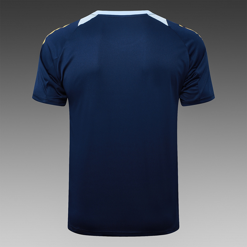 24/25 Real Madrid Royal blue Training Set Shirt and Shorts
