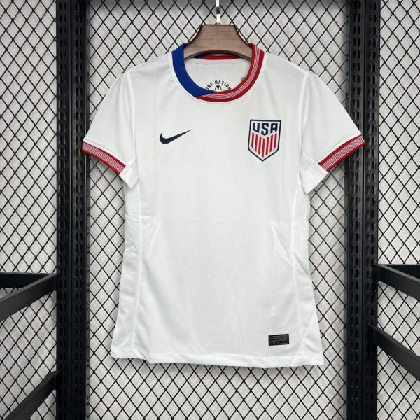 2024/25 Womens U.S.A  Home USA Jersey Fan Version