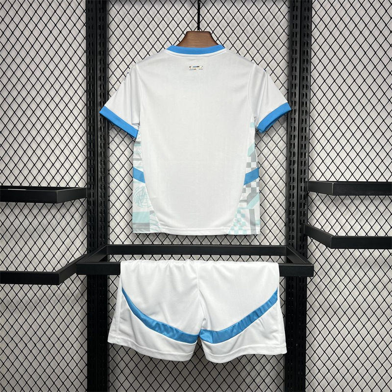 2024/25 Olympique Marseille Home jersey Kid Kits Size 16-28