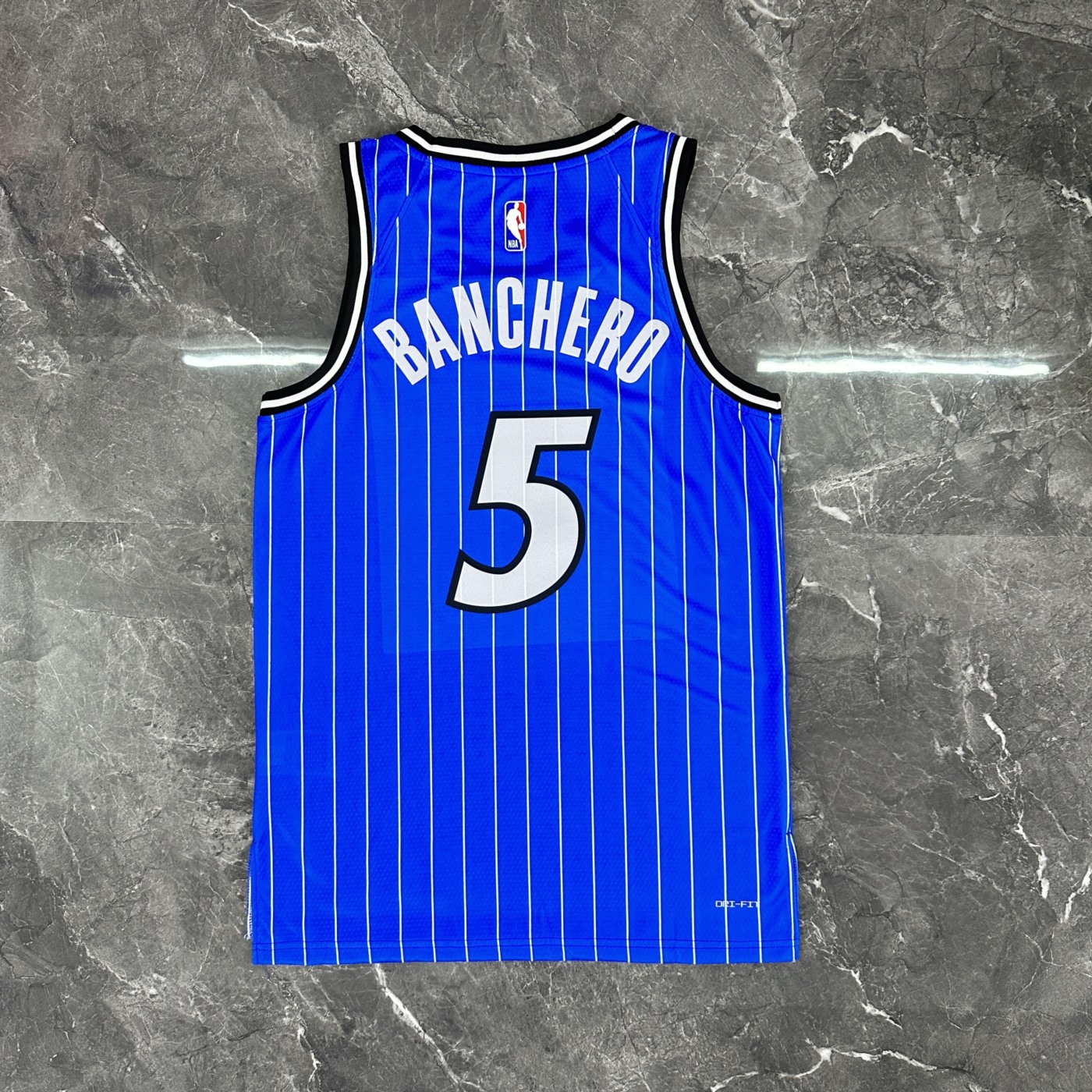 NBA Orlando Magic 2025/26 Round Neck Blue Jersey BANCHERO#5 S-XXL