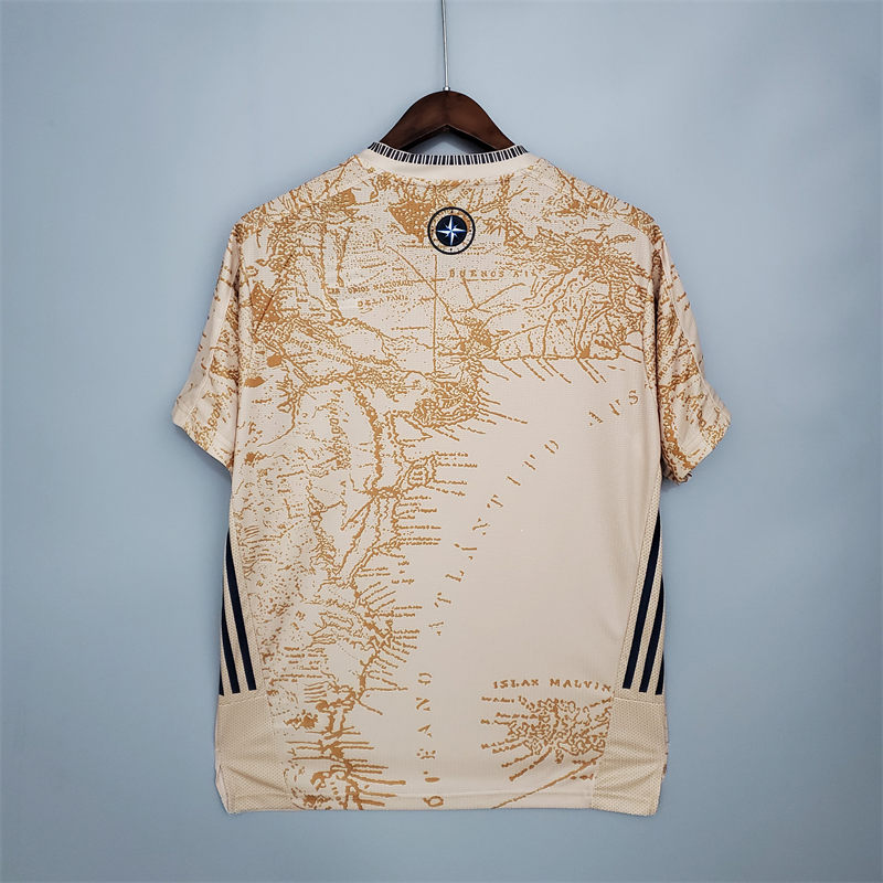 2021 Argentina Golden X Memorial Jersey Fan Version