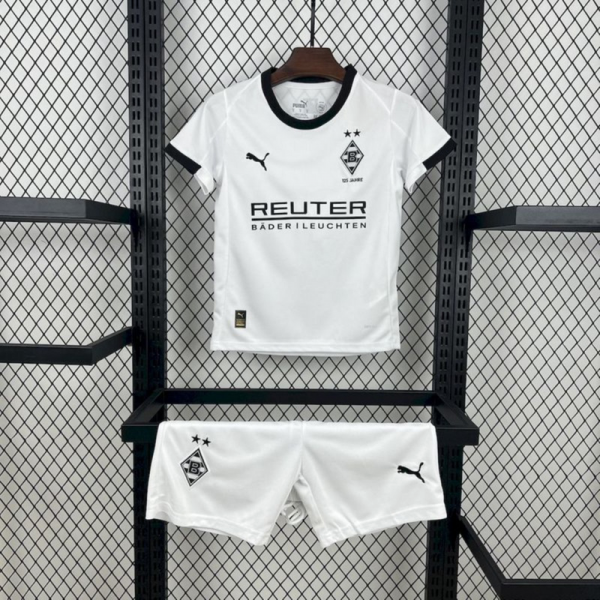 2025/26 Borussia Mönchengladbach Home jersey kids Kits size: 16-28