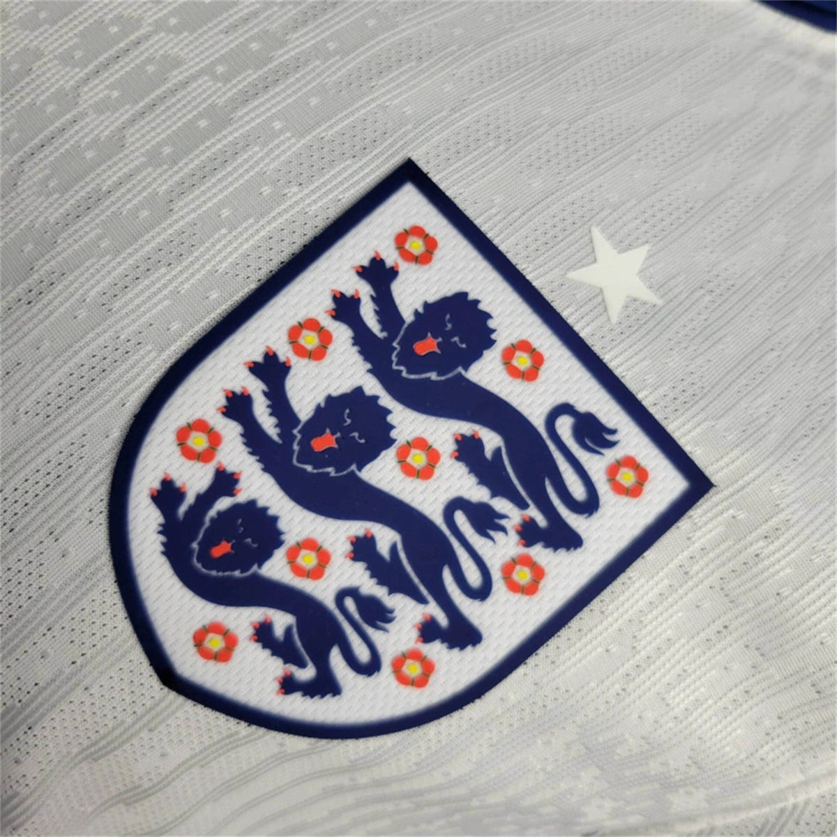 24/25 England Euro Home Long Sleeves Jersey Player Version