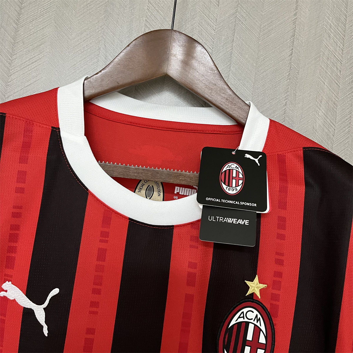 2024/25 AC Milan Home Jersey Fan Version