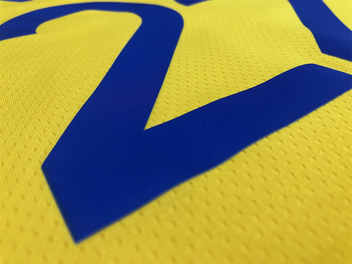 NBA Golden State Warriors V neck Yellow Jersey WIGGINS#22 S-XXL