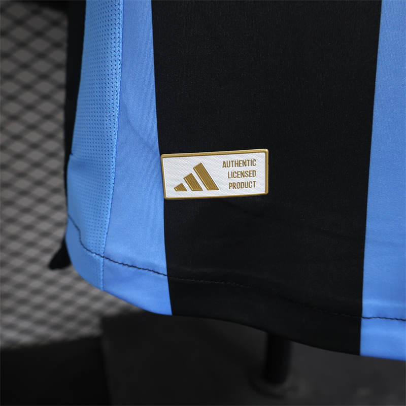 24/25 Argentina Black and Blue Jersey Player Version