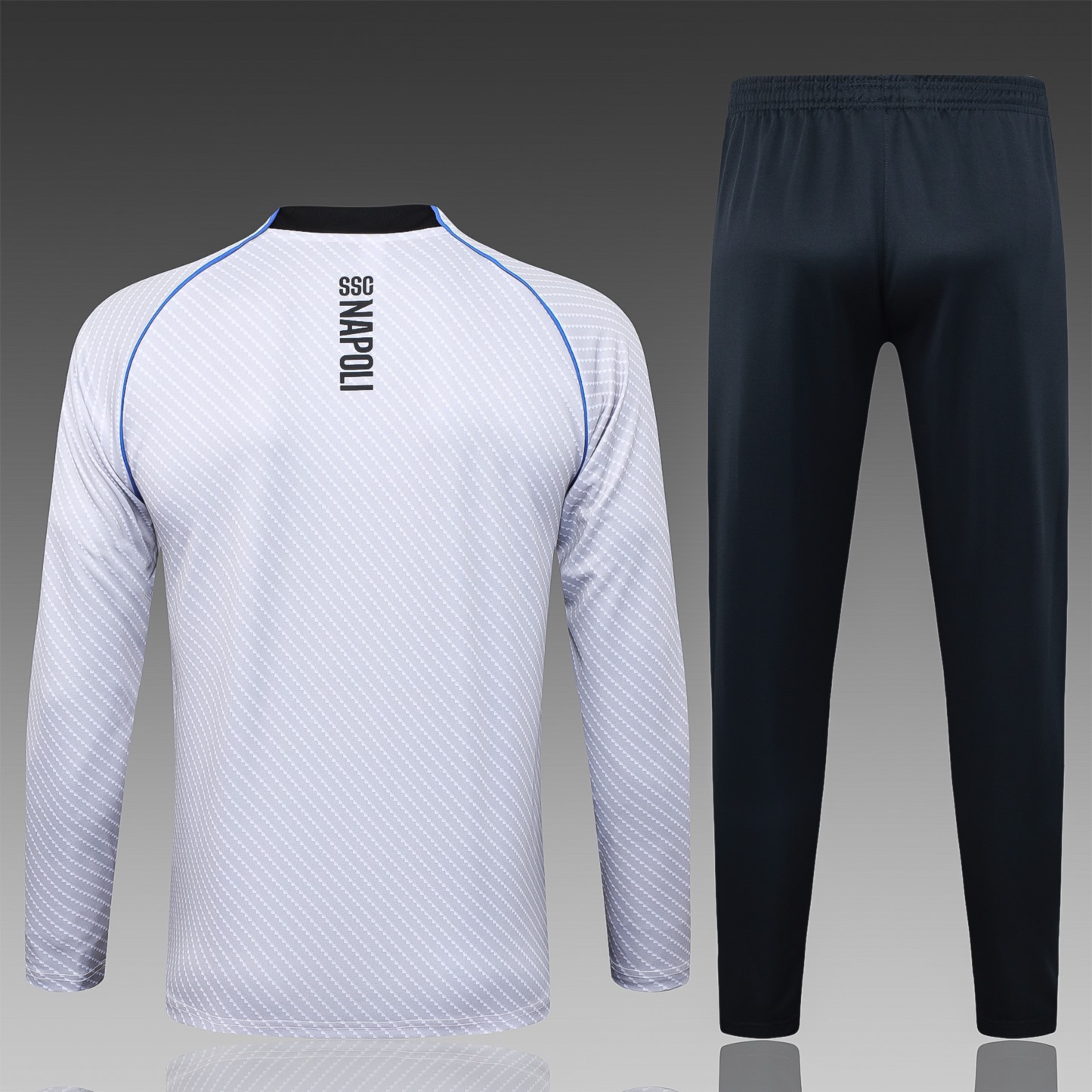 2025/26 Naples light gray Jacket Training Suit Set Football Team Shirt Sports Fashion
