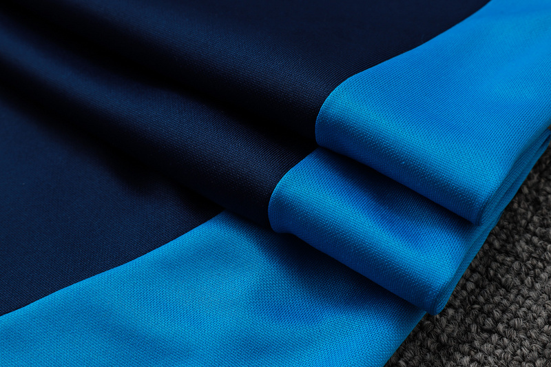 24/25 Flamengo Royal blue Long-sleeved half-pull training kit Football team kit