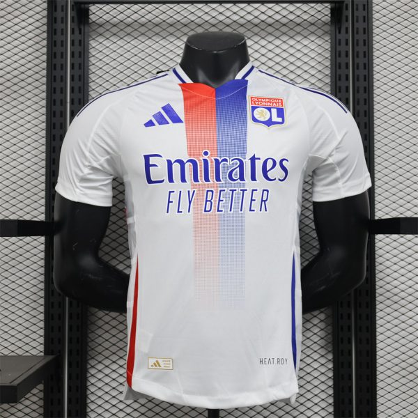 24/25 Lyon Home Jersey Player Version