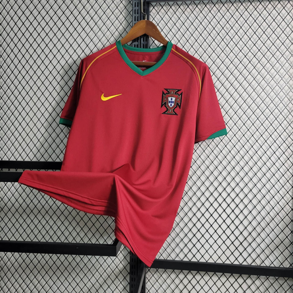 Retro Portugal 2006 Home jersey Fan Version