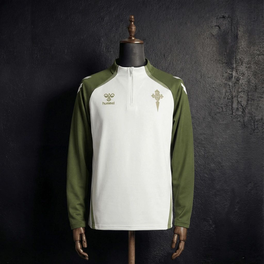 2025/26 Celta Vigo Half-Pull long Sleeve Hoodie