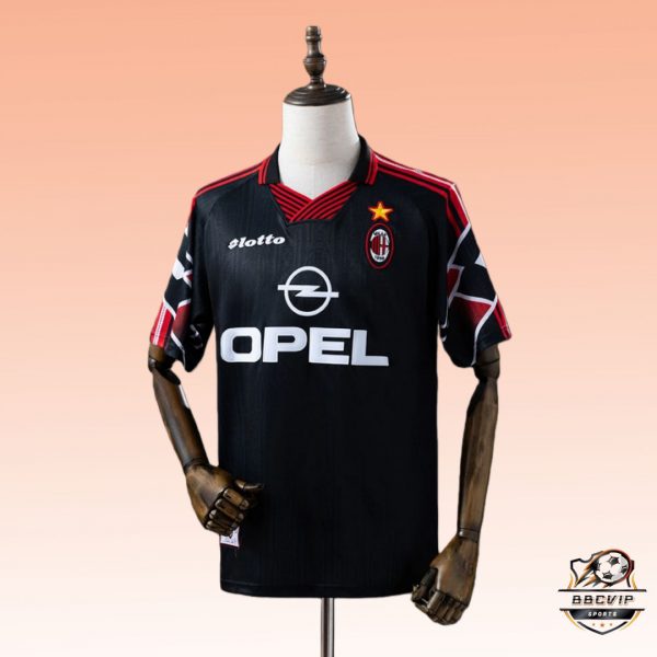 Retro AC Milan 1997/98 Special Edition Black jersey Fan Version